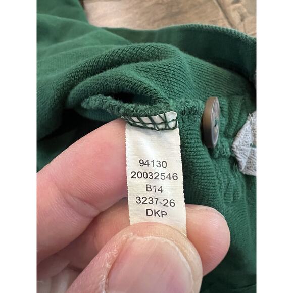 Duluth Trading Co. Mens Green Polo Shirt 1/4 Button Long Sleeve Shirt Size XL - Picture 6 of 8